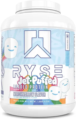 Miniatura 10 de Ryse - Proteína en polvo cargada, 0.88 onzas de aislado y concentrado de proteína de suero de leche, fibra prebiótica y MCT, baja en carbohidratos