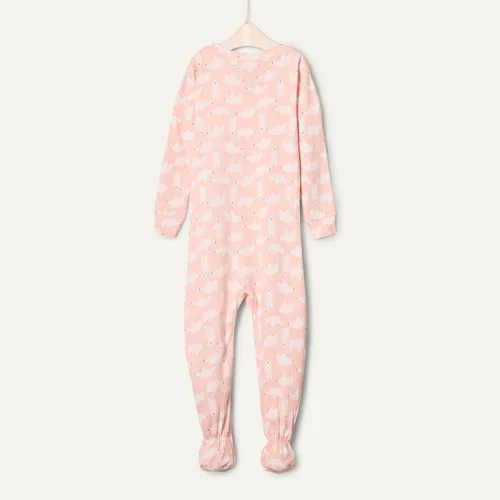 Miniatura 5 de Tienda Essentials x Sofia Grainge - Pijama unisex de algodón con pies para niños pequeños y bebés, paquete de 2