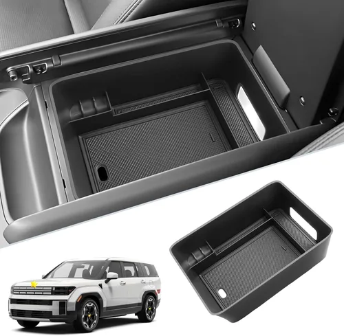 Miniatura 27 de SKTU 2 unidades para 2024-2026 Lincoln Nautilus Organizador de consola central para 2024-2026 Lincoln Nautilus (Premiere/Reserve/Black Label)