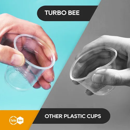 Miniatura 6 de Vasos de plástico desechables de 3 onzas, paquete de 500 unidades, vasos pequeños para enjuague bucal, vasos de muestra a granel para el hogar