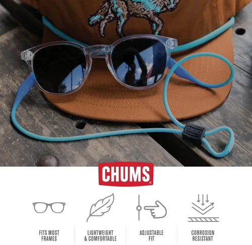 Miniatura 4 de Chums Retenedor delgado - Soporte ajustable para gafas - Soporte delgado de silicona para gafas de seguridad para mujeres y hombres