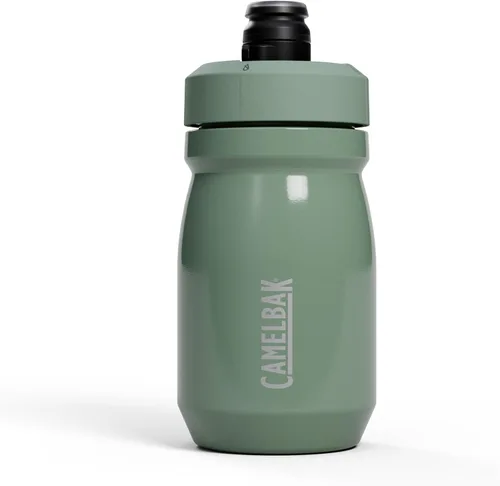 Miniatura 29 de CamelBak Podium Steel - Botella de agua térmica para bicicleta de acero inoxidable, color piedra, 18 oz