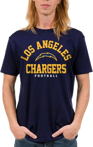 Miniatura 15 de Junk Food NFL - Camiseta unisex para adultos con logotipo de equipo clásico de la NFL Azul