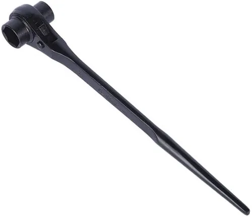 Y H M Llave de trinquete de doble cabeza Llave de trinquete Llave Spud de 12 puntos de apertura 0.394 in × 0.472 in para tamaño de perno W 3/16 x