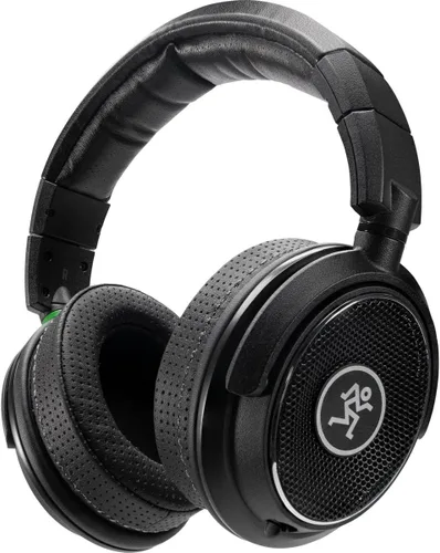 Mackie MC Series Profesional Monitoreo Auriculares de espalda abierta con diadema de cuero (MC-450)