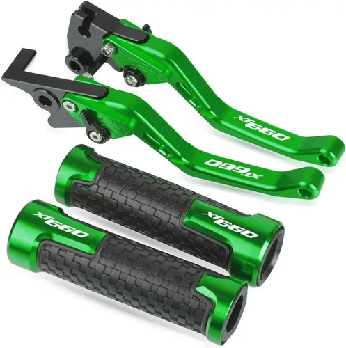 Miniatura 17 de DOUKI Para Yamaha XT660Z TENERE 2008-2016 XT660 Z - Palancas de embrague de freno corto para motocicleta, embrague, empuñaduras, extremos