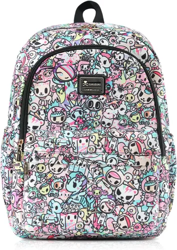 Miniatura 14 de Tokidoki Mochila con llavero Unicorno linda mochila de viaje para laptop para mujer, bolsa casual, mochila ligera, mochila de día