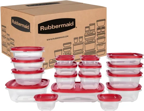 Miniatura 17 de Rubbermaid Contenedores de almacenamiento de alimentos de 42 piezas con tapas