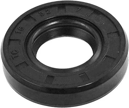 Miniatura 40 de uxcell Caucho doble de los labios del sello de aceite del eje rotatorio métrico 49.2x82.0x16.4 ft m TC, negro