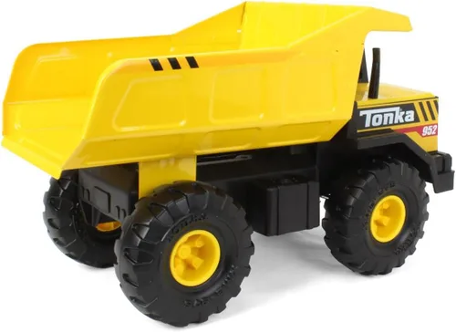Miniatura 3 de Poderoso camión volqueta de acero Tonka clásico, 17, Amarillo
