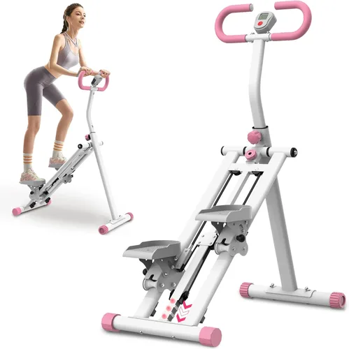 Miniatura 10 de Stair Stepper for Home-Upgrade Vertical Climber Workout Machine for Full-Body Exercise Climber Fitness Equipment with Stable Frame Adjustable
