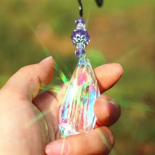 Miniatura 6 de WEISIPU Atrapasoles de cristal para ventanas – Prismas de bola de cristal de libélula, adorno de cristales colgantes para el hogar, jardín, oficina