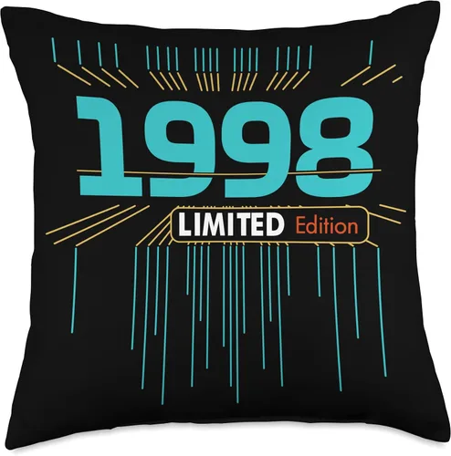 Miniatura 4 de Retro Gaming 1998 Limited Edition Birthday 1998 Men Woman Throw Pillow