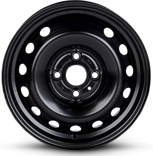 Para Hyundai Accent 2006-2017 llanta negra pintada de 14 pulgadas, repuesto directo de equipo original, rueda de automóvil lista para carretera
