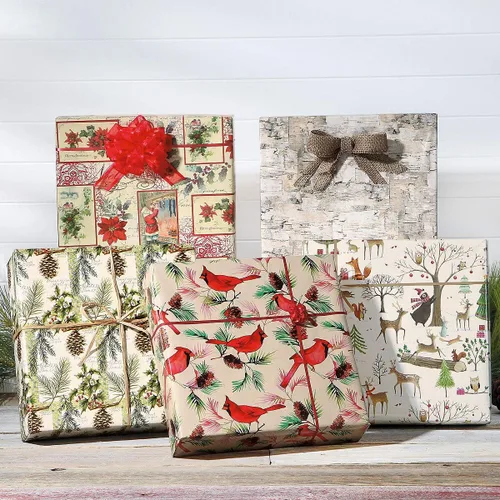 Miniatura 5 de Birch rollo gigante de papel de regalo – 72 sq ft.