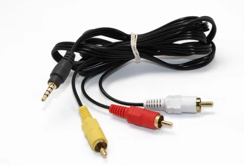 Miniatura 2 de AV A/V Audio Video TV Cable para JVC Everio Videocámara PN # QAM1322-001