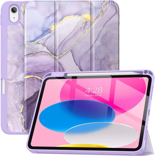 Miniatura 18 de Soke Funda para iPad (A16) 11ª Generación 2025 de 11 Pulgadas, iPad 10ª Generación de 10.9 Pulgadas (2022) con Soporte para Lápiz