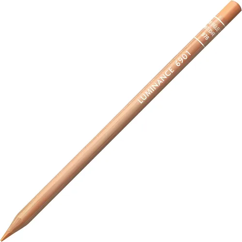 Caran d'Ache Luminance 6901 Lápices resistentes a la luz Naranja (Burnt Ochre 50)