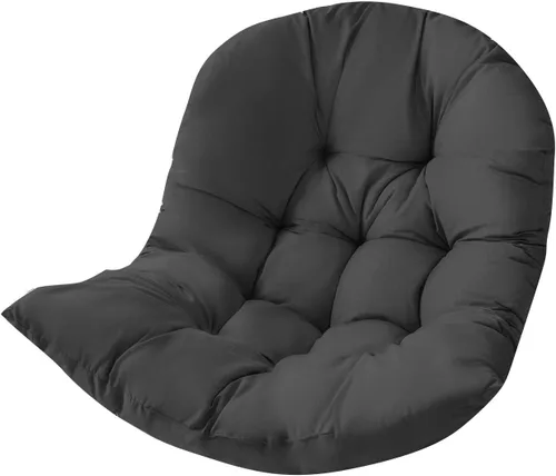 Miniatura 2 de Cojín de silla colgante para interiores y exteriores, reemplazo de cojín de silla de huevo colgante, cojín de silla hamaca colgante, almohada gruesa