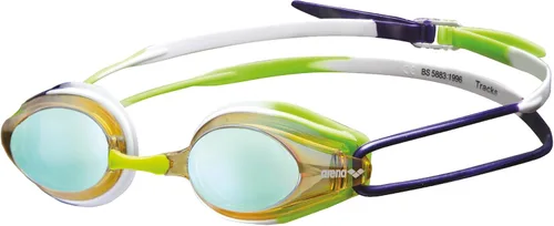 Miniatura 7 de Arena Tracks Gafas de natación unisex para adultos esenciales para carreras competitivas de natación, aprobadas por FINA, con lente antiniebla