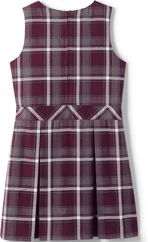 Miniatura 2 de Lands' End Jersey de uniforme a cuadros para niñas