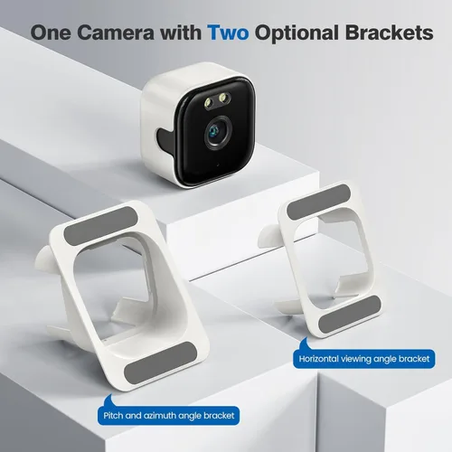 Miniatura 4 de Cámara de seguridad para interiores, cámara de ventana 2K de 3 MP, WiFi de 2.4 GHz/5 GHz, visión nocturna Starlight, grabación 24/7, cable de 8 pies