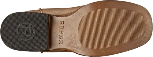 Miniatura 4 de ROPER Botas unisex con purpurina Breeze Western para niños, Beige Bronceado