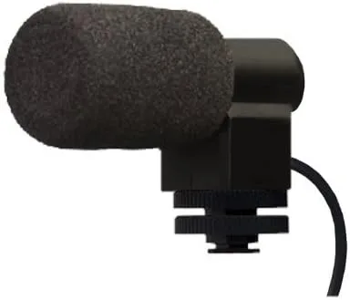 Miniatura 2 de Micrófono estéreo con parabrisas (escopeta) para Canon VIXIA HF R600