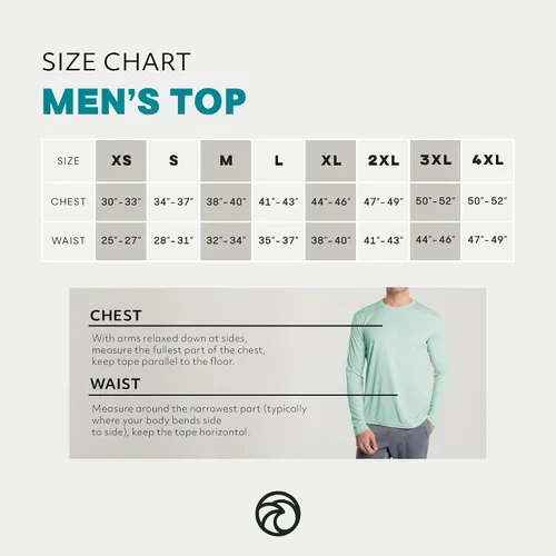 Miniatura 5 de Vapor Apparel - Camiseta de manga larga para hombre con protección solar UPF 50+ UV