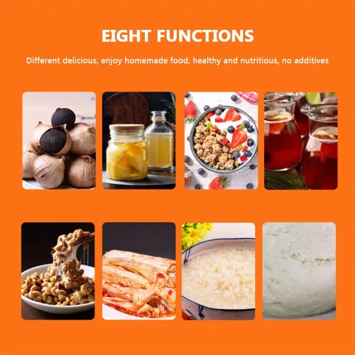 Miniatura 6 de Fermentador natto de ajo negro doméstico de 6 litros, gran capacidad doméstica DIY fermentador automático inteligente control inteligente máquina