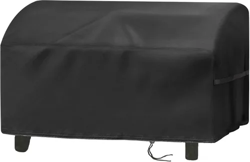 Miniatura 12 de Cubierta de Parrilla para Parrilla Hibachi, Cubierta de Parrilla de Mesa Pequeña Impermeable para Exteriores de Servicio Pesado, Cubierta