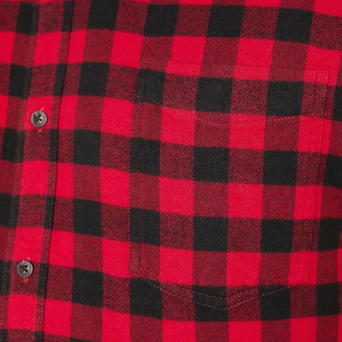 Miniatura 7 de Tienda Essentials Camisa de franela de manga larga para hombre (disponible en tallas grandes y altas)
