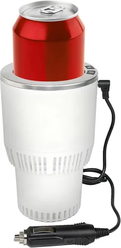 Miniatura 10 de Calentador de vasos de automóvil 2 en 1 de alta calidad, enfriador inteligente para tazas de automóvil, regalo de temporada festiva, soporte