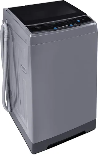 Miniatura 2 de COMFEE' Lavadora portátil de 1.6 pies cúbicos, capacidad de 11 libras, lavadora compacta totalmente automática y horno microondas EM720CPL-PMB