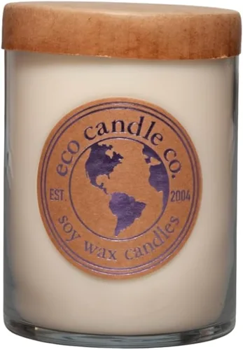 Miniatura 14 de Eco Candle Co. Vela Reciclada, Gardenia y Guayaba, 6 oz. – Aromas de Gardenia, Jazmín, Guayaba y Verdes Tropicales – 100% Cera de Soja, Sin Plomo