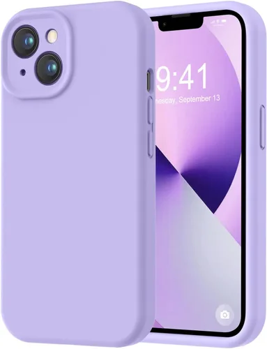 Miniatura 161 de LOVE 3000 Compatible con Funda para iPhone 15, [Cámara de Cobertura Completa de Silicona Suave] [Protección contra Caídas de 8 pies], Forro de Negro