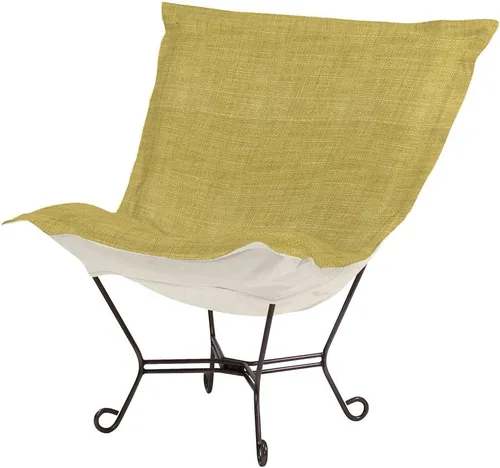 Miniatura 17 de Howard Elliott Collection Avanti Pecan - Silla de asiento oscilante con funda, silla multiusos de mariposa con marco de titanio, muebles de patio