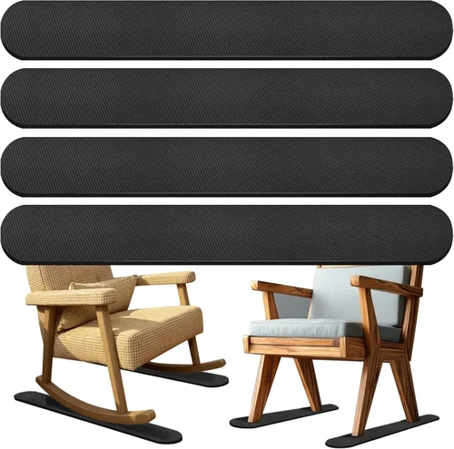 Miniatura 9 de Paquete de 4 almohadillas antideslizantes para rieles de muebles, almohadillas antideslizantes para muebles reclinables, almohadillas de agarre
