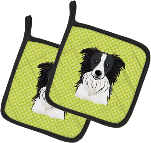 Caroline's Treasures BB1303PTHD - Juego de soportes para ollas de cocina, resistentes al calor, almohadillas calientes para horno, para hornear,