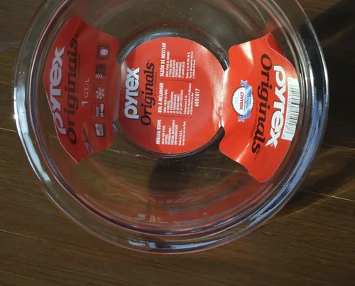 Miniatura 2 de Pyrex Smart Essentials vidrio Bol para mezclar Sets, Fine, 1 Cuarto de galón, Transparente