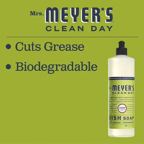 Miniatura 64 de Mrs. Meyer’s Clean Day - Detergente líquido para platos, aroma a lavanda, botella de 16 oz