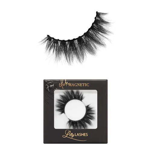 Miniatura 8 de Lilly Lashes Pestañas magnéticas Click - Pestañas postizas magnéticas de visón sintético Miami Flare para un aspecto natural - Pestañas postizas