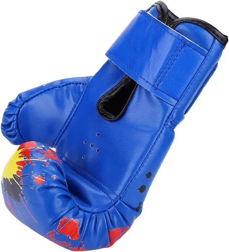Miniatura 9 de Guantes de boxeo para niños de 0 a 6 meses y 1 2 años, color azul