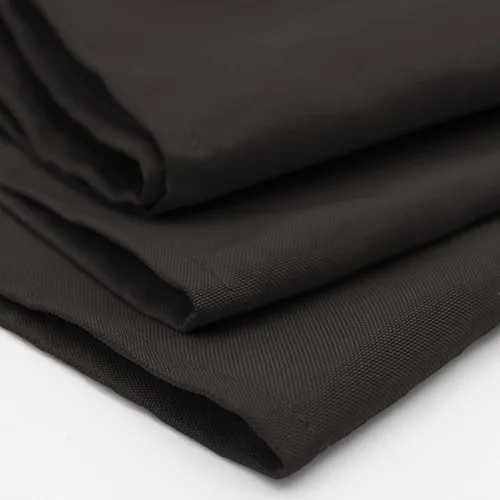 Miniatura 4 de Your Chair Covers - Mantel rectangular de poliéster sin costuras de alta calidad de 60 pulgadas de ancho x 102 pulgadas de largo - Negro - Mantel