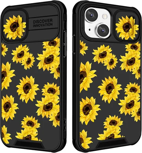 Miniatura 40 de Funermei Funda 2 en 1 para iPhone 13/iPhone 14 para mujeres, linda funda de teléfono con calavera para niñas, diseño de esqueleto gótico, divertido