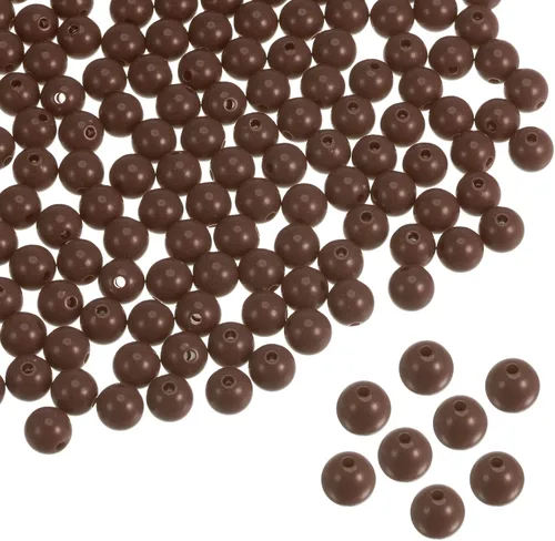 Miniatura 14 de HARFINGTON 1700 cuentas redondas acrílicas de 0.315 pulgadas (0.315 in), cuentas sueltas de burbujas para manualidades, colores dulces surtidos