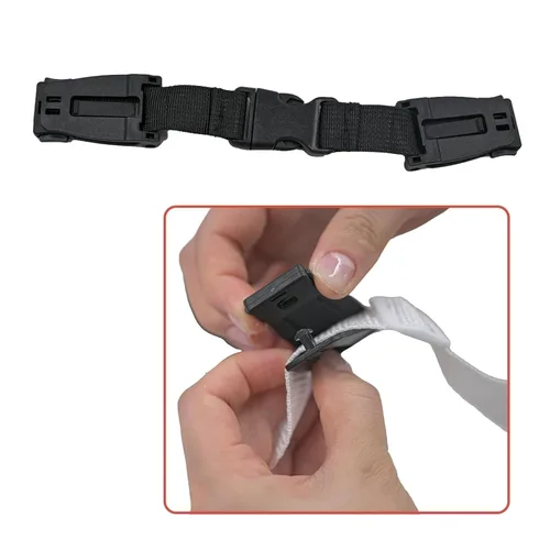 Miniatura 3 de Arnés de pecho para niños, 2 piezas, protector de pecho antideslizante para bebé, arnés de seguridad antiescape, compatible con asientos
