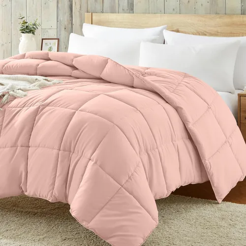 Miniatura 14 de Homelike Moment Edredón tamaño King – Inserto de edredón púrpura, relleno alternativo de plumón, cama tamaño King, ropa de cama ligera, acolchada