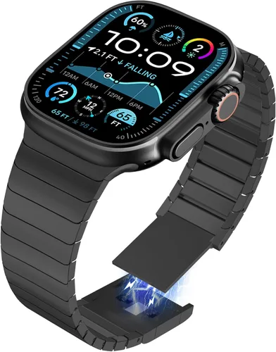 Miniatura 25 de WINGLE Correa Compatible para Apple Watch Ultra 3/2/1 Banda 49mm Series 11 10 46mm 45mm 44mm 42mm SE 3/2/1 Series 9 8 7 6 5 4 3 2 1 para Hombre