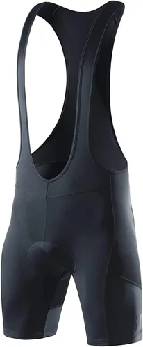 Santic Pantalones cortos de ciclismo para hombre, acolchado 4D, transpirable, para ciclismo de carretera, ciclismo, ciclismo, ciclismo, gel de viaje